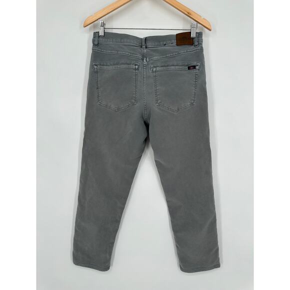 Faherty Men's Stretch Terry 5-Pocket Pants Straight Leg Jeans Slate Gray Size 31 - Picture 8 of 14